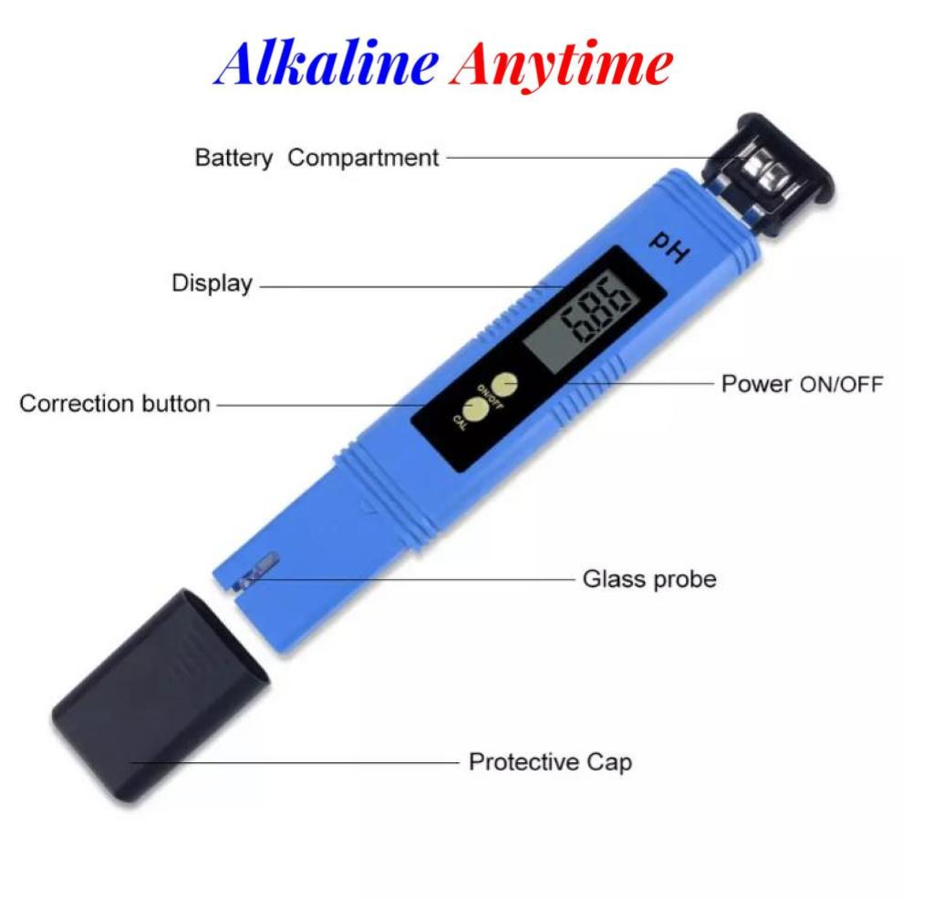 Digital PH Meter and PH Water Tester, Pen Tester for ph water, drinking water, water bottles, water pitchers, swimming pools, aquariums & hydroponics.