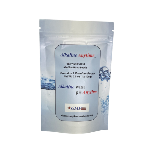 Alkaline Anytime 100 Gram Premium Large Water Filter Pouch for Alkaline Water