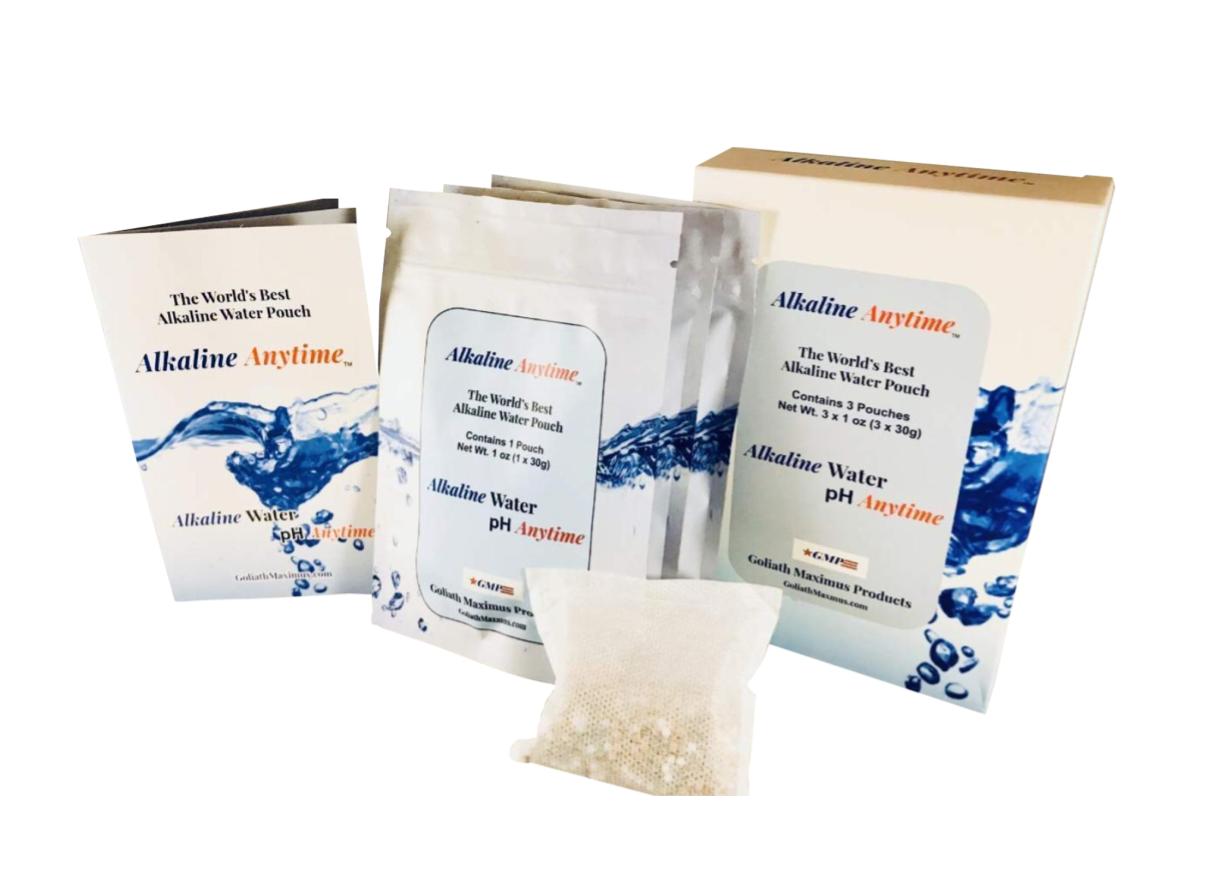 Alkaline Anytime The Best Water Filter Pouch for Alkaline Water
